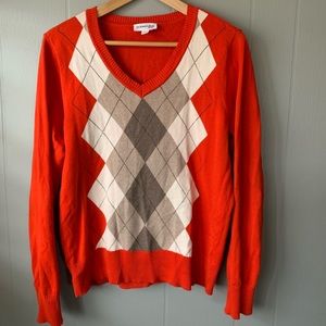 (SOLD) rhombus sweater ♦️♦️